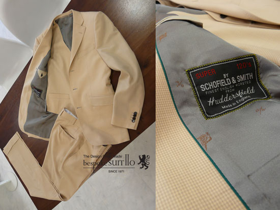 ★SCHOFIELD & SMITH SUPER120's