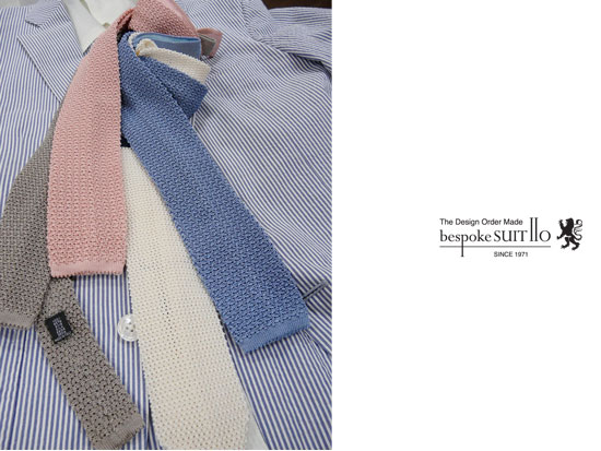 ★ニットタイ入荷　made in ITALY