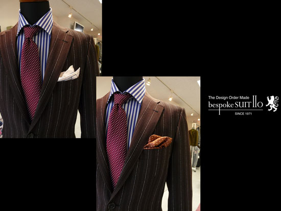 ★ITALY製　リネン＆シルクチーフ入荷