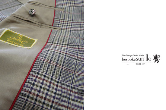 ★SCABAL グレンチェックジャケ　八幡西区_Ｄ様