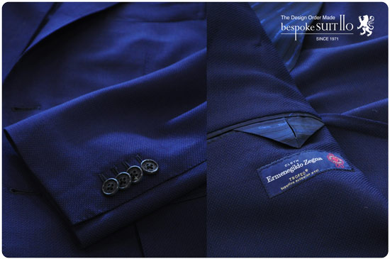 ★E・Zegna ネイビージャケット 八幡西区_Ｈ様