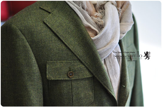 ★Ermenegild Zegna [SHETLAIR] 　SAFARIJACKET