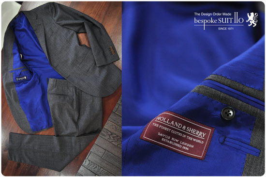 ★Gray Suits   HOLLAND & SHERRY  神奈川県_Y様<br />
