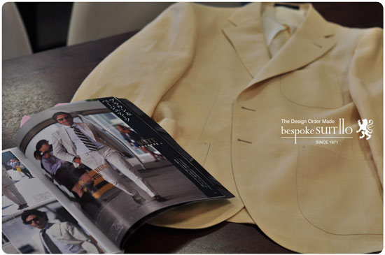 ★SPENCE BRYSON “LINEN JACKET”八幡西区_Ｈ様<br />
