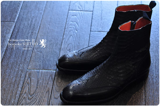 ★Python  Zip up Boots   小倉北区_I様<br />
