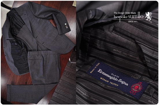 ★E・Zegna“MOHAIR TROPHY”八幡西区_Y様<br />
