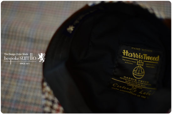 ★HarrisTweedでハンチングのオーダー<br />
