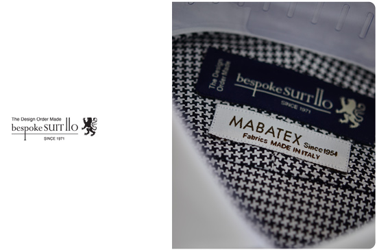 ★MABATEX社”のハウンドトゥース<br />

