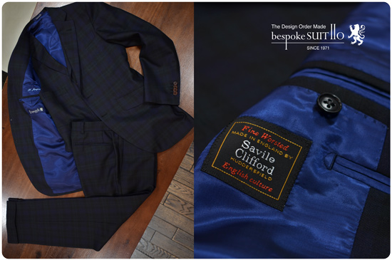 ★Check Suits    小倉南区_K様 Black watch<br />
