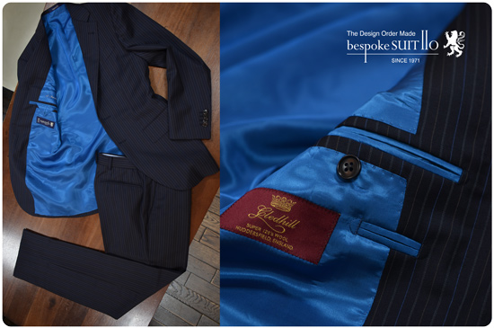 ★GLEDHILL　Stripe Suits 若松区_I様<br />
