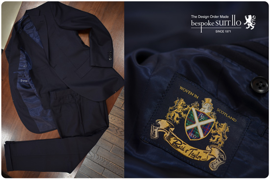 ★希少ウール！ESCORIAL WOOL 小倉北区_T様　Reid＆Taylor<br />
