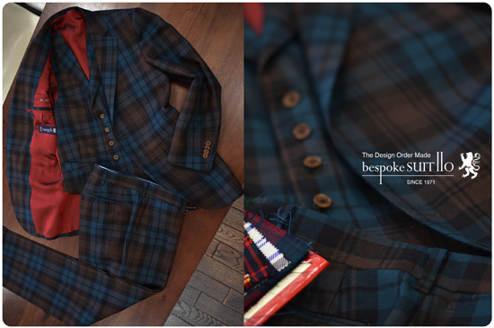 ★Spectator shoes + Tartan check suits 小倉北区<br />
<br />
_Y様<br />
