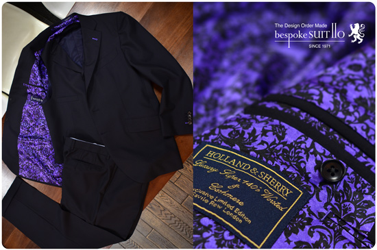 ★HOLLAND & SHERRY　Super140's + Cashmere　八幡西区_Ｉ様<br />

