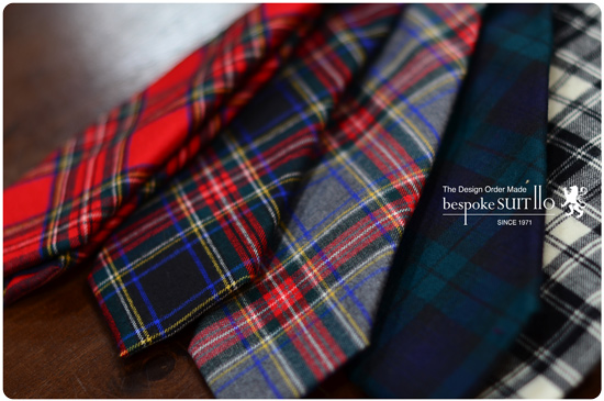 ★Tartan check tie<br />
