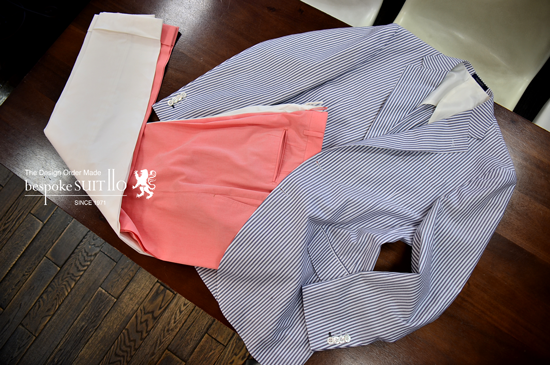 ★Seersucker Jackets：TRAILOGY / Loro Piana<br />
