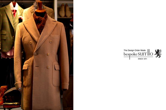 POLO COATポロコートのオーダーを開始しました。BABY CAMEL / PIACENZA
