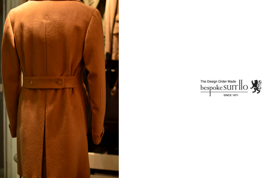 POLO COATポロコートのオーダーを開始しました。BABY CAMEL / PIACENZA