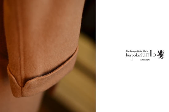 POLO COATポロコートのオーダーを開始しました。BABY CAMEL / PIACENZA
