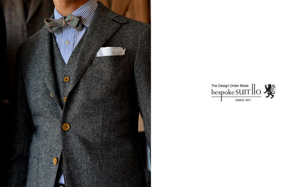 Suits：Bottoli / made in ITALY　bow ties：Robart Fraser