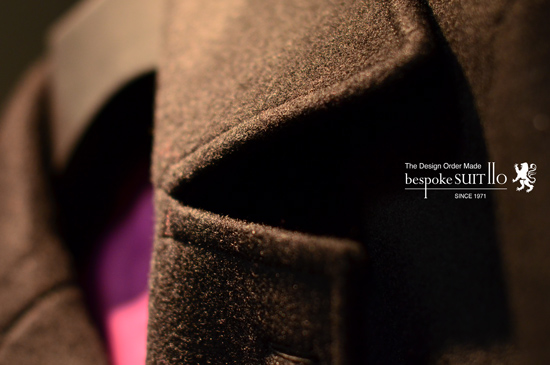 order pea coat（オーダーピーコート）MELTON（メルトン）ABRAHAM MOON（アブラハム・ムーン）福岡県_小倉南区_Ｈ様