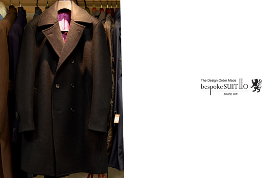 order pea coat（オーダーピーコート）MELTON（メルトン）ABRAHAM MOON（アブラハム・ムーン）福岡県_小倉南区_Ｈ様