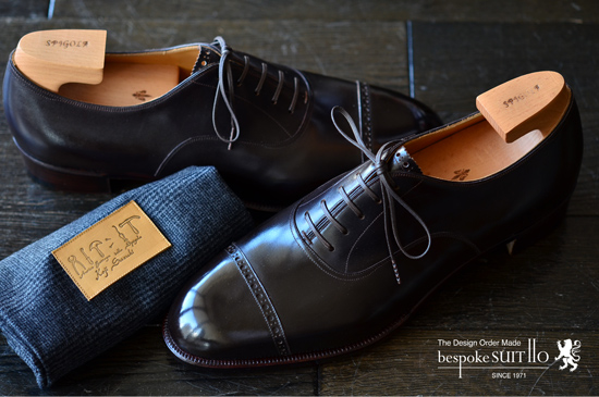 ANTICA BOTTEGA DELLA SPIGOLA（スピーゴラ）punch cap oxford（パンチドキャップトゥ）山口県_Ｋ様