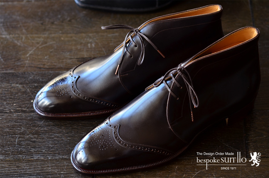 ANTICA BOTTEGA DELLA SPIGOLA（スピーゴラ）chukka boots（チャッカブーツ）福岡県_中間市_Ｓ様