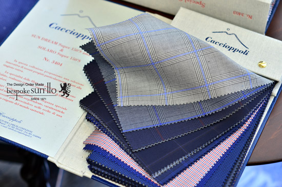 Caccioppoli（カチョッポリ）No,3404 Sun dream & Solaro（サン ドリーム アンド ソラーロ）bespoke SUIT110