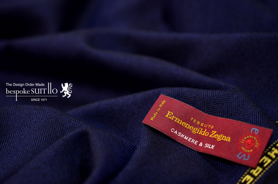 Ermenegildo Zegna（エルメネジルド・ゼニア）CASHMERE & SILK（カシミヤ アンド シルク）bespoke SUIT110