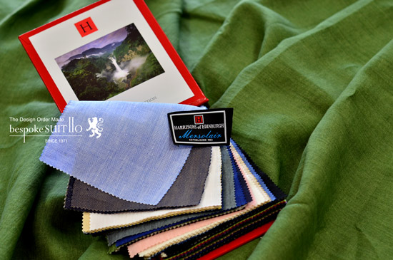 ★HARRISONS OF EDINBURGH（ハリソンズ オブ エジンバラ）MERSOLAIR（メルソレア） bespoke SUIT110