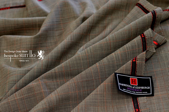 ★HARRISONS OF EDINBURGH（ハリソンズ オブ エジンバラ）MYSTIQUE（ミスティーク） bespoke SUIT110