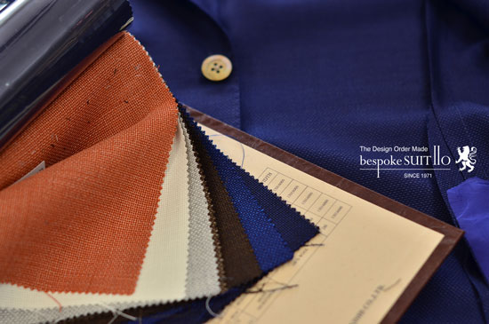 VITALE BARBERIS CANONICOカノニコ　ホップサックジャケット　bespoke SUIT110