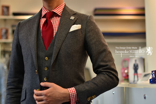 H.LESSER & SONS / THE LUMBS GOLDEN BALE bespokeSUIT110