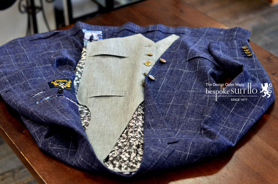 REID&TAYLOR ジャケット＆オッドベスト　　福岡県_八幡西区_Ｍ様 bespokeSUIT110