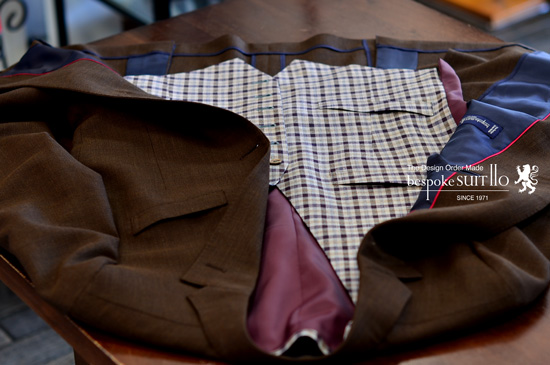 jacket odd vest VITALE BARBERIS CANONICO　DRAPERS  福岡県_八幡西区 bespokeSUIT110
