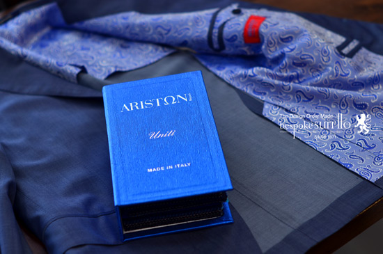 ARISTON（アリストン） ヴァージンウール　スーツ 福岡県_八幡西区_Ｋ様 bespokeSUIT110