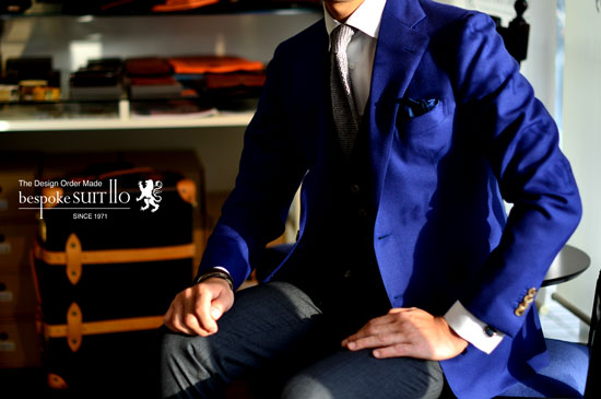 HARRISONS OF EDINBURGH jacket  bespokeSUIT110