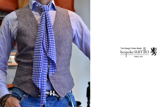 Blu Bre （ブルブレ）ストール  bespokeSUIT110