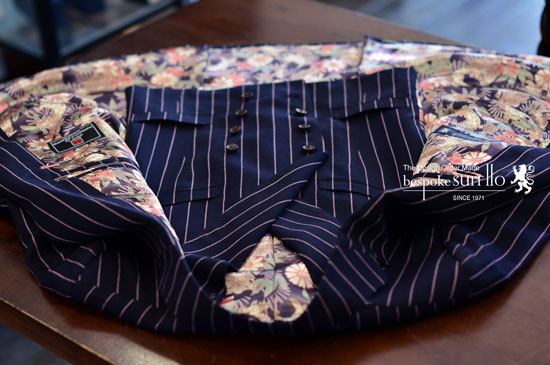 HARRISONS OF EDINBURGH Thomas Mason　bespokeSUIT110