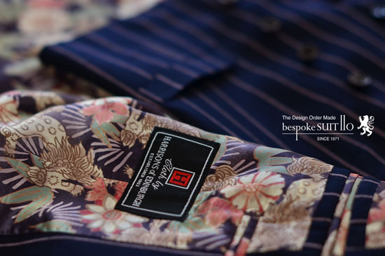 HARRISONS OF EDINBURGH Thomas Mason　bespokeSUIT110