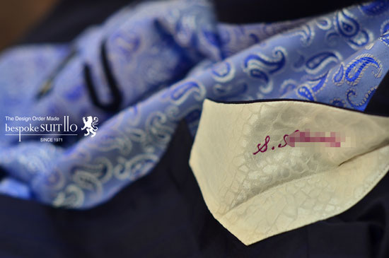 Biellesi（ビエレッシ）シルク スーツ 福岡県_八幡西区_Ｓ様　bespokeSUIT110