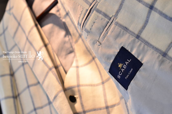 SCABAL スキャバル / JACKETING COLLECTION bespokeSUIT110