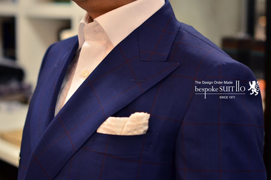 DRAPERSドラッパーズ / BLAZON SUPER140's bespokeSUIT110