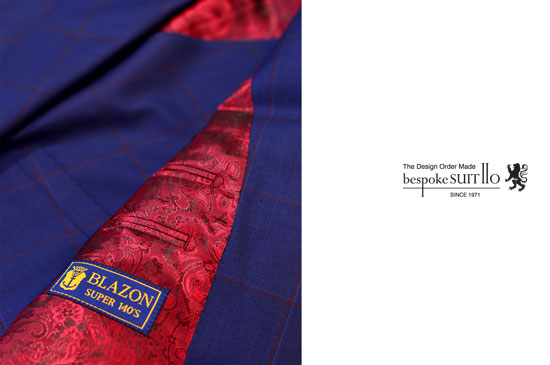 DRAPERSドラッパーズ / BLAZON SUPER140's  bespokeSUIT110bespokeSUIT110