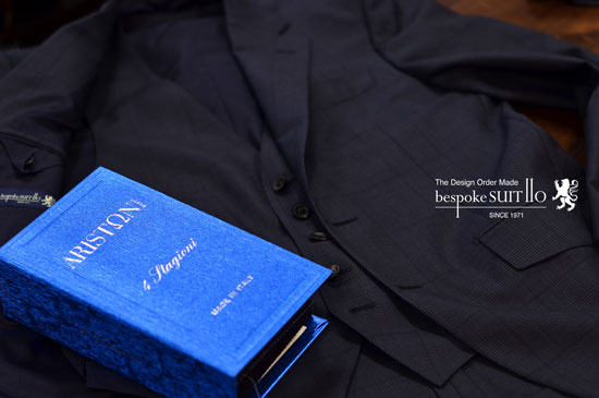 ARISTON / 4STAGIONI スーツ 福岡県_八幡西区_A様 bespokeSUIT110