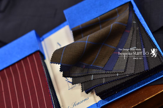 ARISTON / 4STAGIONI スーツ 福岡県_八幡西区_A様 bespokeSUIT110