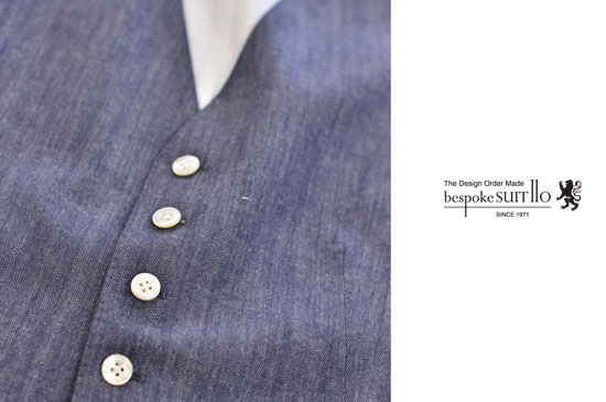 Caccioppoli（カチョッポリ）オッドベスト 福岡県_八幡西区_Y様　 bespokeSUIT110