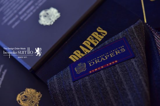 ★（ドラッパーズ） DRAPERS No.60 FIVE STARS（ファイブ スターズ） bespokeSUIT110