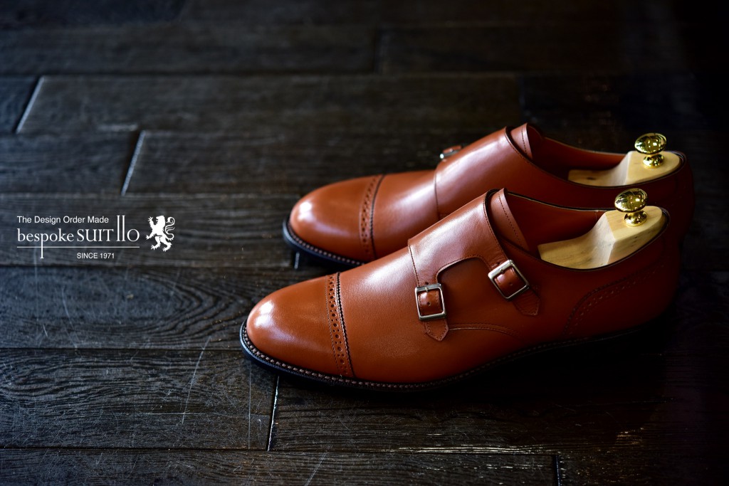 宮城興業,bespokeSUIT110,Double Monk Strap,ダブルモンク,福岡,オーダー靴,