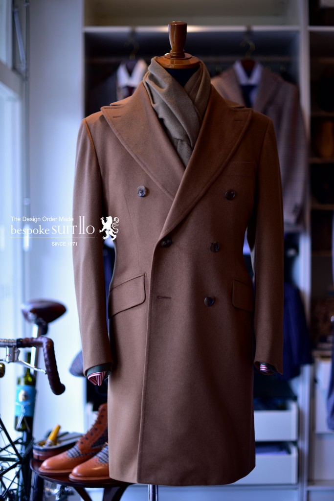 フォックスファー,FOXfur,チェスターフィールドコート,Chesterfield coat,オーダーコート,ビスポーク・スーツ１１０,bespokeSUIT110,